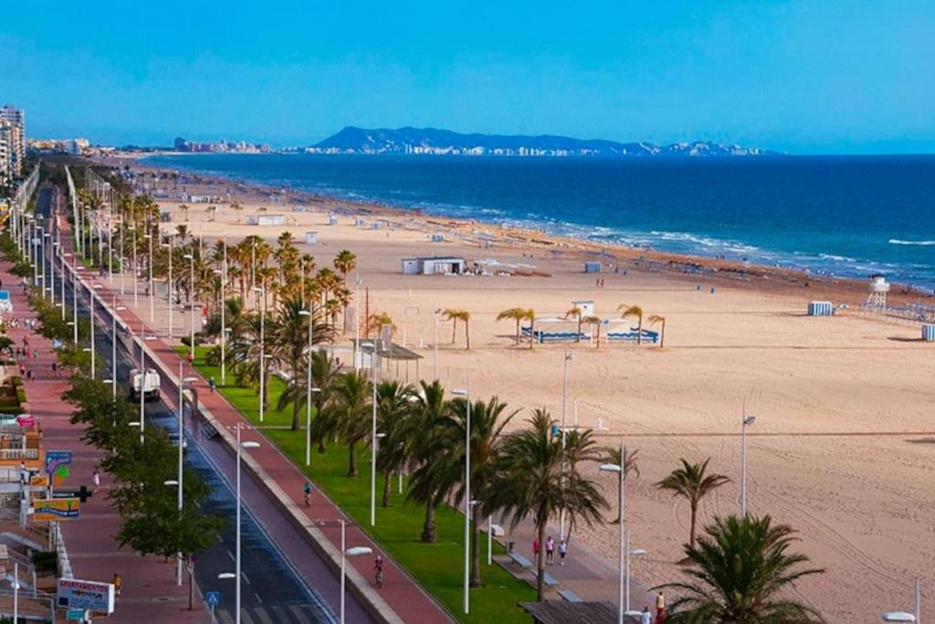 Estilosa Casa En Playa De Gandia Esterno foto
